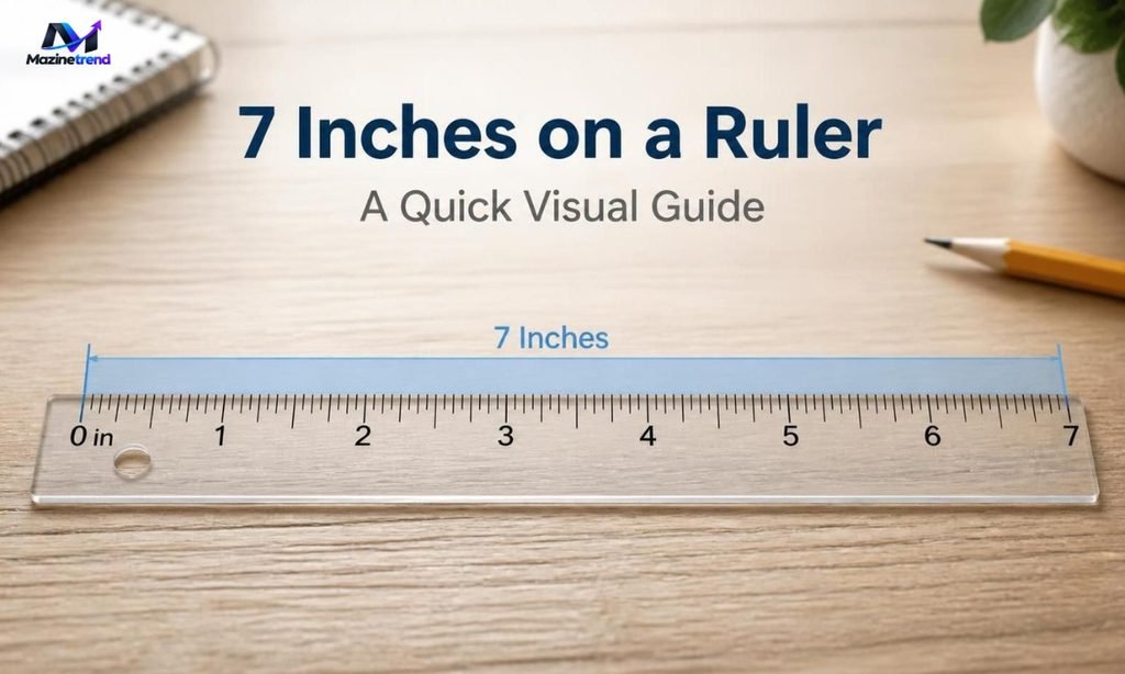 7 Inches on a Ruler