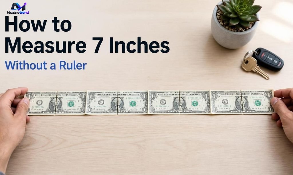 How to Measure 7 Inches Without a Ruler