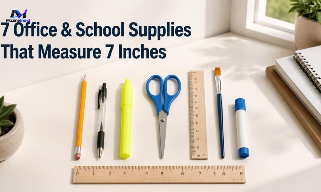 Office and School Supplies That Measure 7 Inches