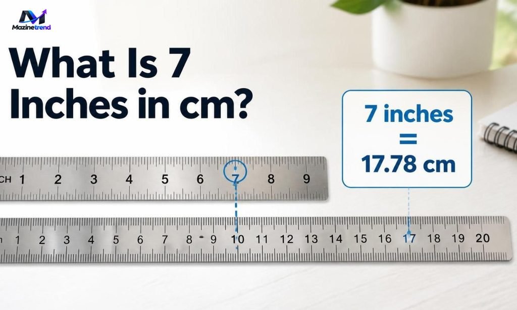 What Is 7 Inches in cm
